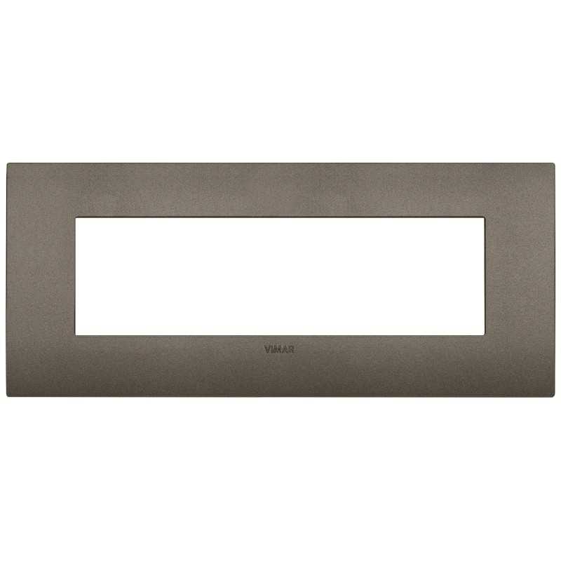 Placca Vimar Arkè fit 7 moduli Metal 19957.14