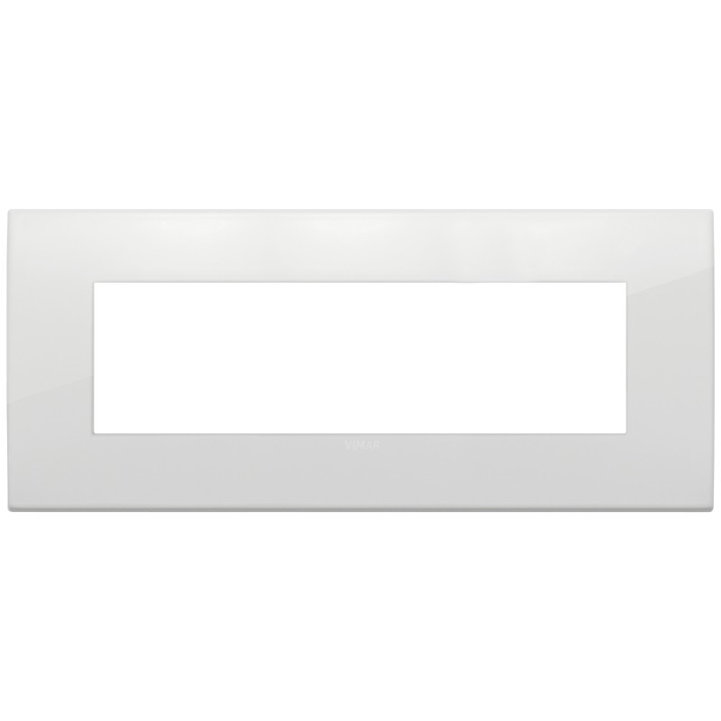 Placca Vimar Arkè fit 7 moduli Polar Matt 19957.26