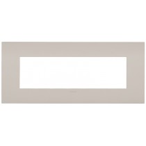 Placca Vimar Arkè fit 7 moduli Sabbia Di Lipari 19957.31