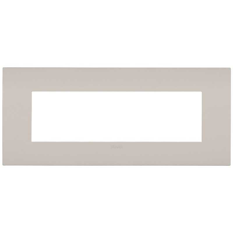 Placca Vimar Arkè fit 7 moduli Sabbia Di Lipari 19957.31