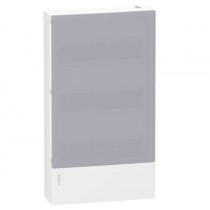 Centralino a Parete 36 Moduli 3 File IP40 Porta Traslucida Fume' Schneider MIP10312T