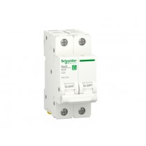 Magnetotermico Resi9 2 Poli 25A 4,5KA Curva C 2 Moduli Schneider R9F32225