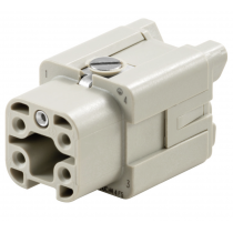 Connettore Femmina a Vite 400V 16A Poli 4 HDC Weidmueller 1498400000