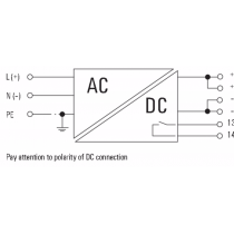 Alimentatore Switching Attacco Din Ingresso Trifase 24V 120W 5A Weidmuller 1469480000