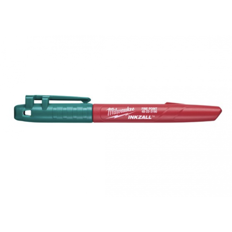 Set di Pennarelli Indelebili 1mm Blu, Rosso, Verde e Nero Milwaukee 48223106