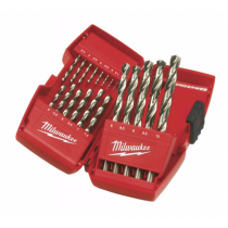 Cofanetto da 19 Punte Metallo 1/10mm HUNDERWEB HSS-G Milwaukee 4932352374