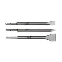 Set di 3 Scalpelli SDS-PLUS Milwaukee 4932430001