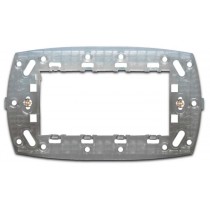 Supporto ABB Chiara quattro moduli con viti 2CSK1604CH