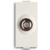 Presa Tv coassiale connettore femmina  ABB serie Chiara 2CSK1119CH