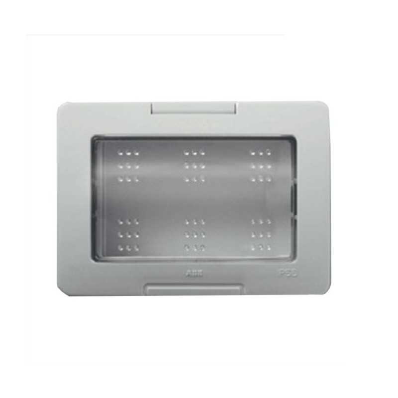 Placca stagna a tre moduli IP55 ABB serie Chiara 2CSK3355CH