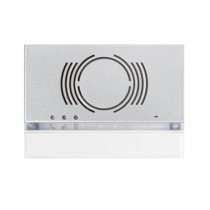 Frontalino Alpha bianco per posto esterno senza pulsanti Urmet 1168/130W