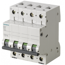 Interruttore Sezionatore 125A 4 Poli 4 Moduli Leva Grigia Siemens 5TL16920