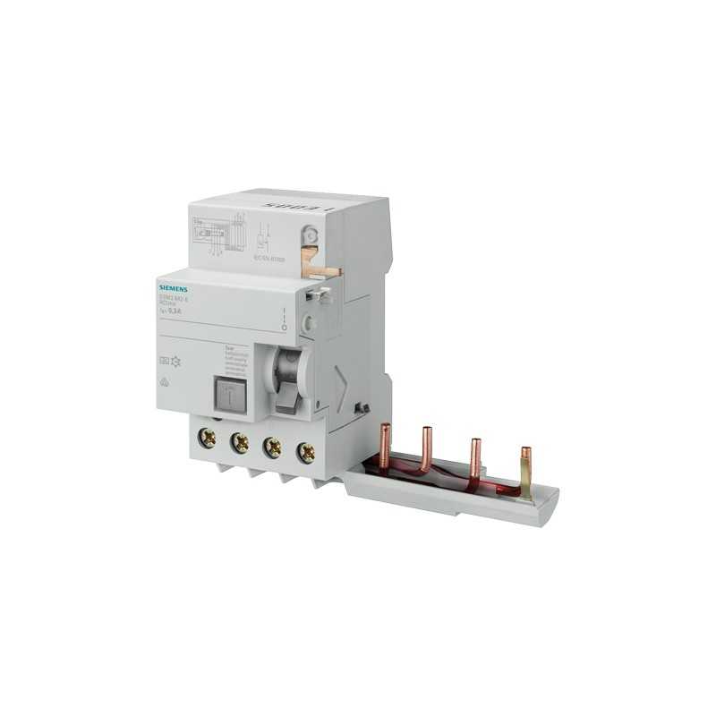 Blocco differenziale puro per serie 5SL  Quadripolare Classe A 40A 30mA Siemens 5SM23436