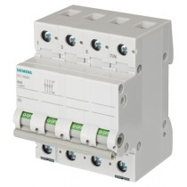 Interruttore Sezionatore 100A 4 Poli 4 Moduli Leva Grigia Siemens 5TL16910