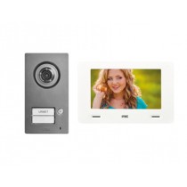 Kit 2 Fili monofamiliare Video pulsantiera Mikra2 Monitor vivavoce CXModo Urmet 1722/95