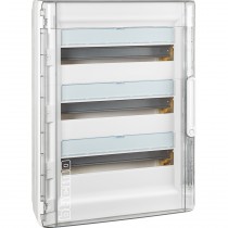 Centralino da parete porta trasparente IP40 54 Moduli Bticino F305PT54