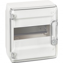 Centralino da parete porta trasparente IP40 8 Moduli Bticino F305PT8