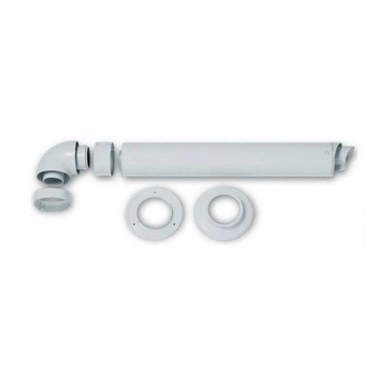 Kit scarico Fumi Vaillant 60100 per caldaie a condensazione 0020219517
