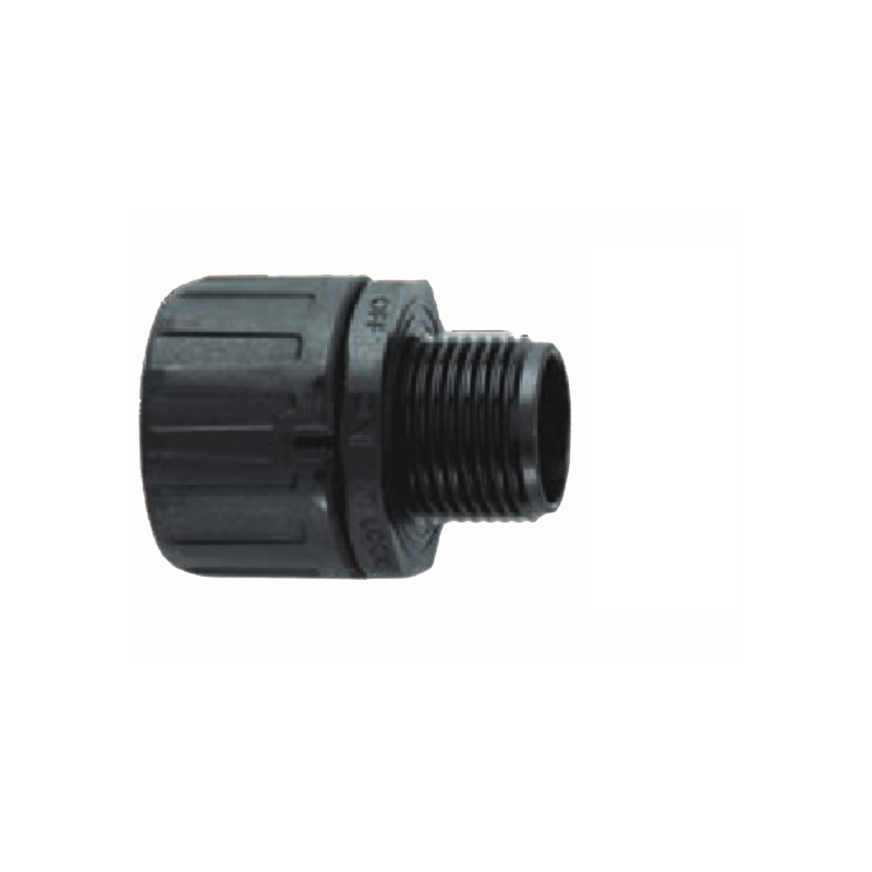 Raccordo Maschio Femmina PA66 NW10 PG9 IP66 Euro 2000 P72009