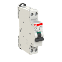 Interruttore Automatico 16A 6kA 2 Poli 1 Modulo ABB S202CC16