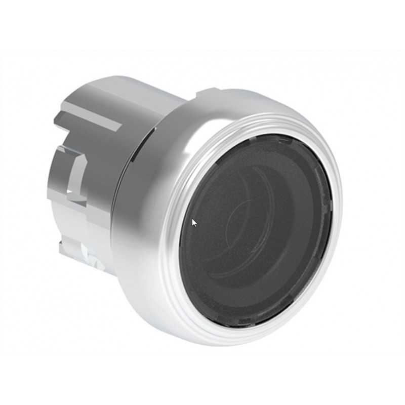 Pulsante metallico Luminoso rasato bianco Platinum Lovato LPSBL107