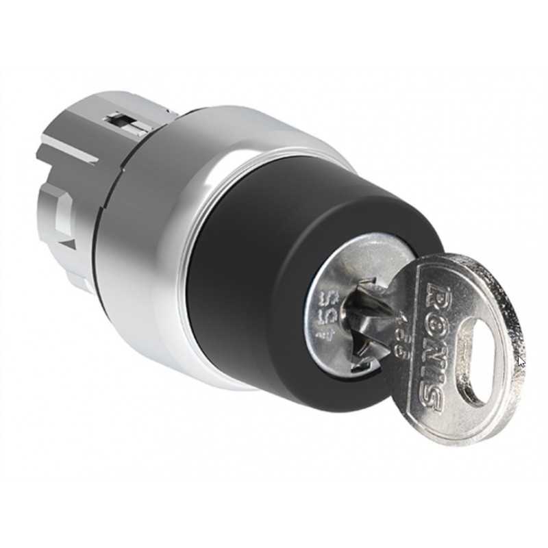 Selettore a chiave da pannello 2 Posizioni Serie Platinum Lovato LPSS320