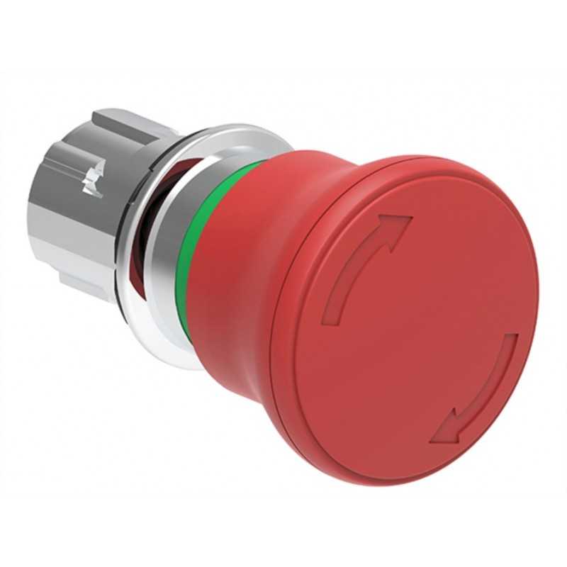Pulsante a fungo con sgancio a rotazione serie Platinum Lovato LPSB6644