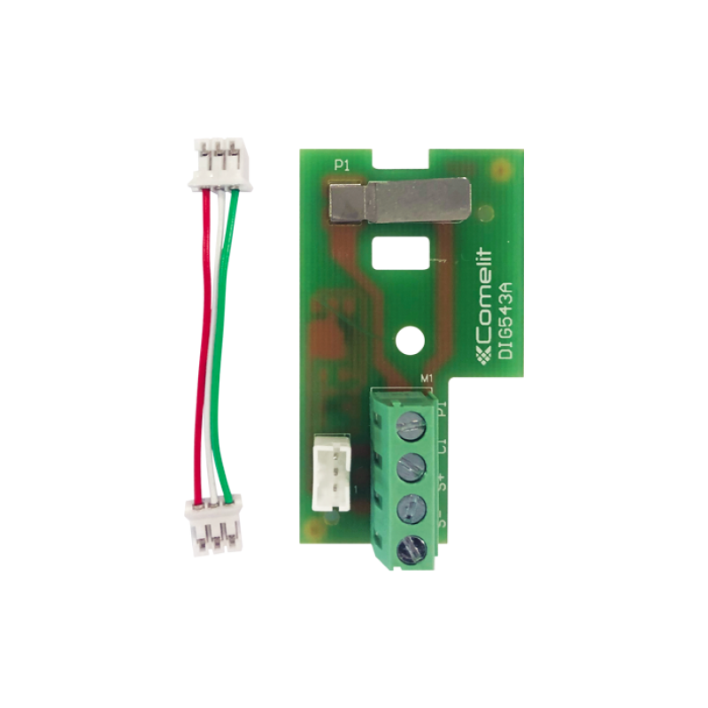 Scheda  servizi ausiliari + pulsante Mini HS Comelit 2735