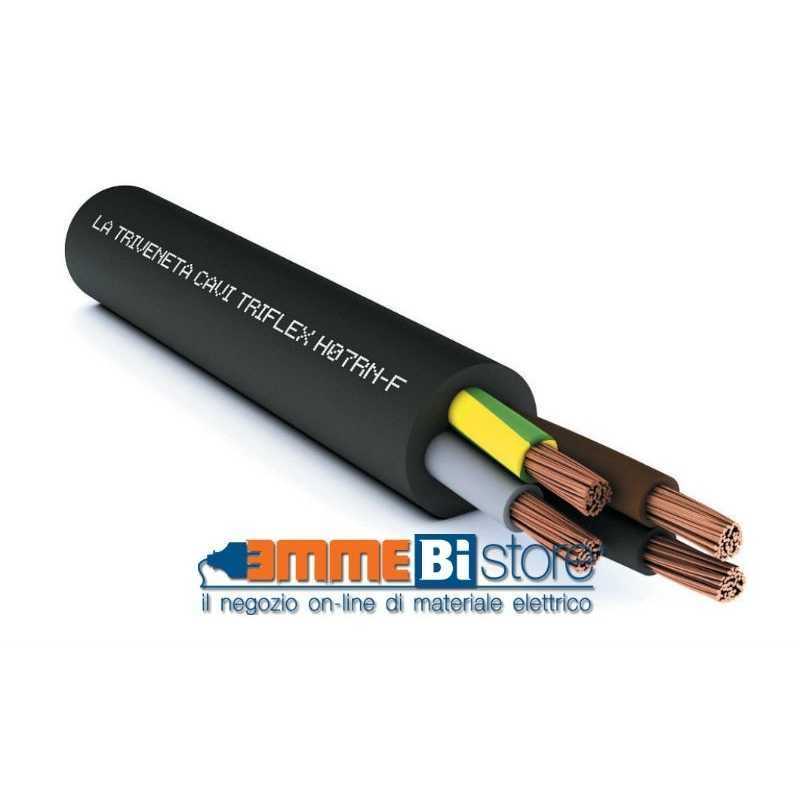 Cavo Neoprene o Policloroprene 5x1,5 con giallo verde