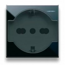 Presa Schuko Bipasso 10/16A  2 Moduli Ave Life 442090/15TS