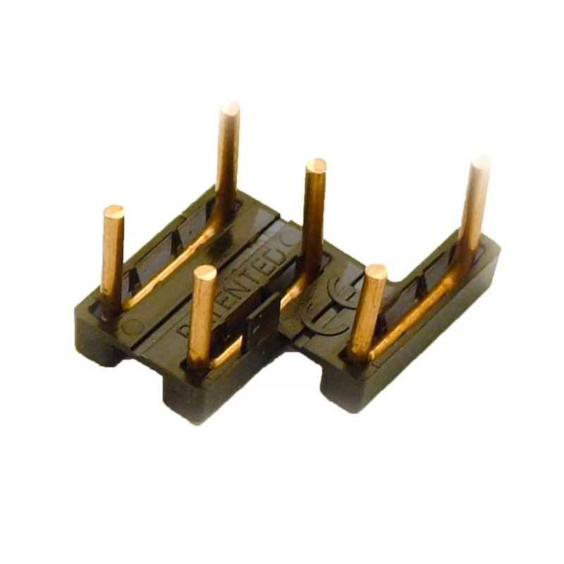 Ponticello isolato per cablaggio rapido di 2 prese Ave S44 442PONTE