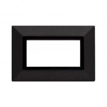 Placca AVE "Zama 44" Grafite 4 moduli 44P94GF