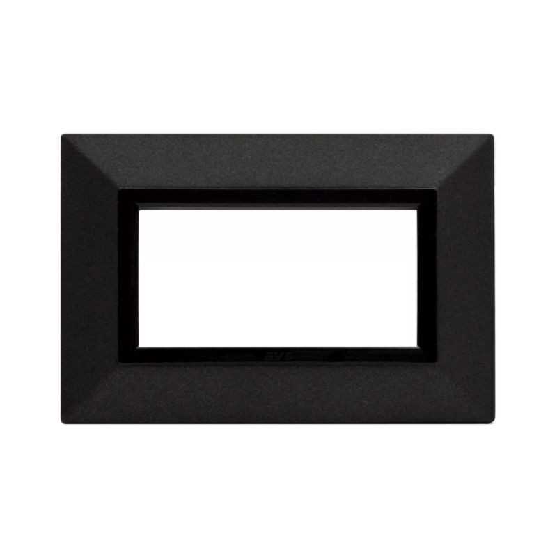 Placca AVE "Zama 44" Grafite 4 moduli 44P94GF