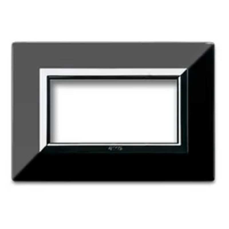 Placca AVE "Zama 44" Nero Assoluto Lucido 4 moduli 44P94NAL