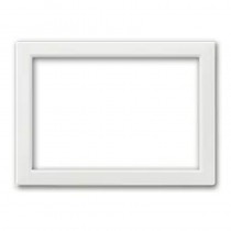 Cornicetta di ricambio  3 Moduli colore Bianco per placche Vera Sistema 44 AVE