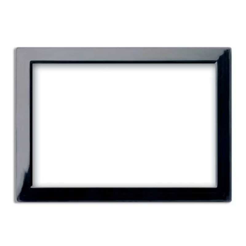 Cornicetta di ricambio 3 Moduli  colore Grigio Scuro Lucido per placche Vera Sistema 44 AVE