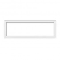 Cornicetta di ricambio 7 Moduli colore Bianco per placche Vera Sistema 44 AVE