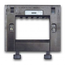 Supporto per placche a scivolo Nero Sistema 44 3 Posti 44ATC03GSL