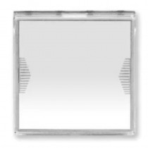 Pulsante campanello illuminabile due moduli Ave Domus 441005TP/2