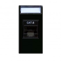 Presa RJ45 categoria 6 UTP 1 modulo Ave Life 442027C6