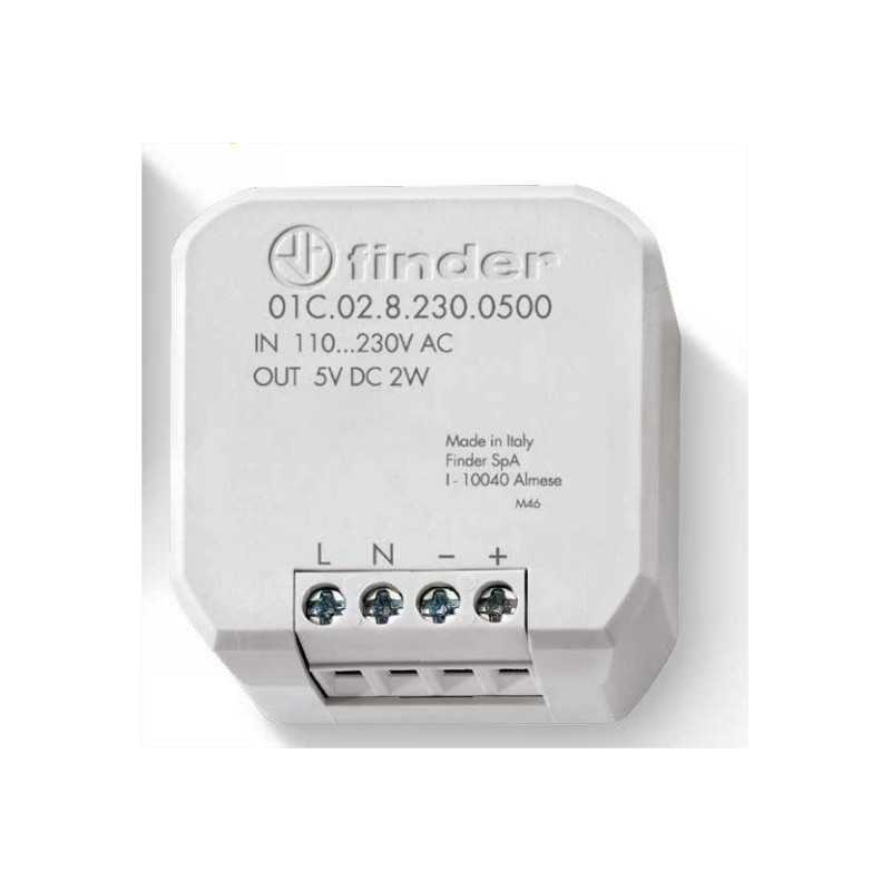 Alimentatore 5v per termostato Bliss 1C.91 Finder 01C0282300500