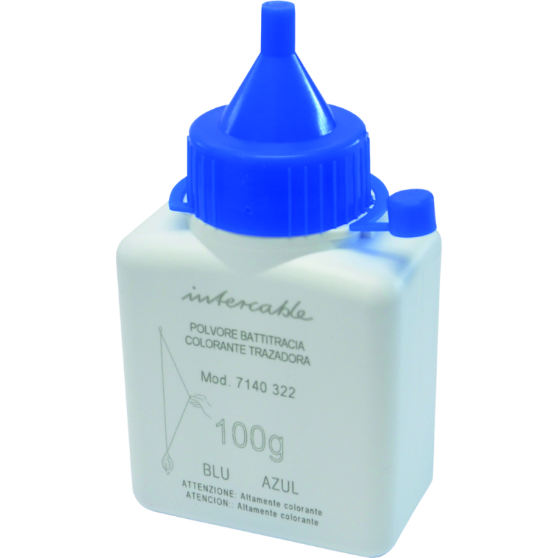Polvere speciale per battitraccia blu Intercable 7140322