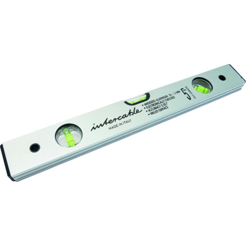 Livella in alluminio 400mm x 60mm Intercable 7211420