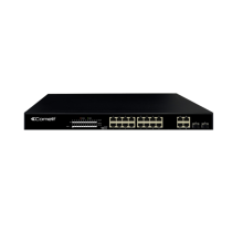 Switch di rete 16 porte PoE + 4 combo + 2 GE Comelit IPSWP22N01A