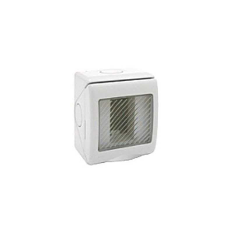Contenitore stagno autoportante Ave RAL 7035 IP55 Sistema 45 1 Modulo 45ST01