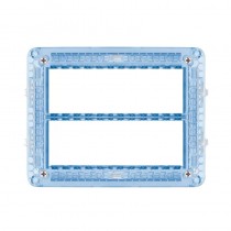 Supporto con viti 12 Moduli 6+6 Ave Sistema 44 44A12