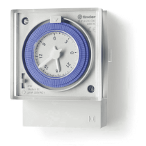 OROLOGIO TIMER GIORNALIERO DA PARETE MECCANICO FINDER 12318230