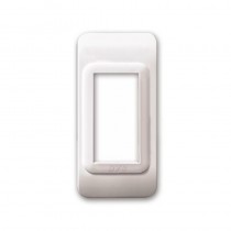 PLACCA BIANCA SISTEMA 44 PER SUPPORTO 44A01 AVE 44PF1B