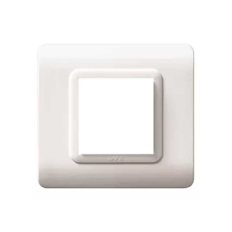 PLACCA 2 MODULI PER SCATOLA TONDA AVE 44P32B