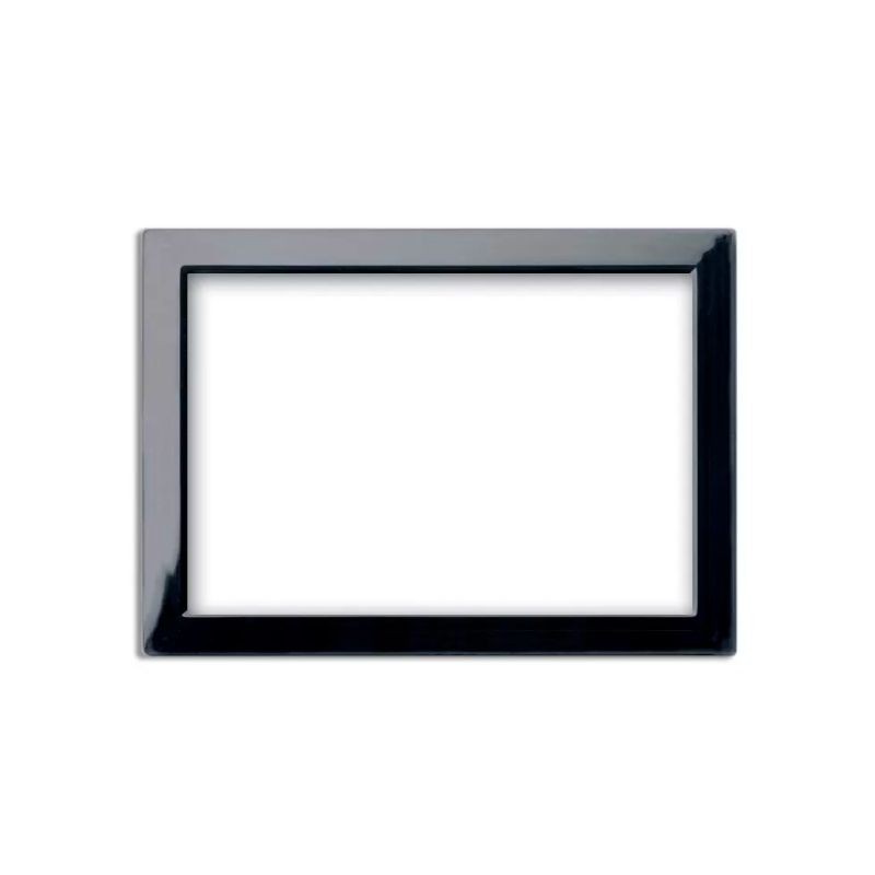 Cornicetta di ricambio 3 Moduli  Grigio Scuro Lucido per placche Personal-Zama Sistema 44 AVE